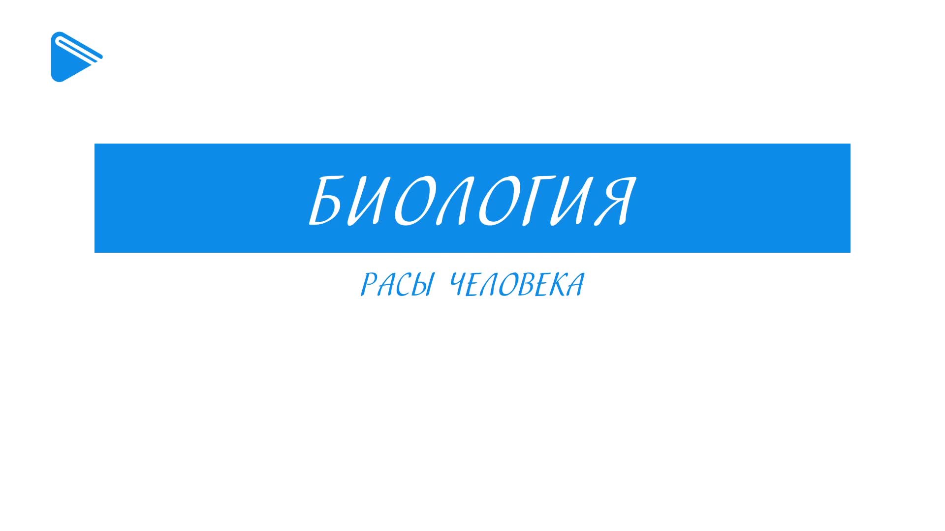 Расы человека