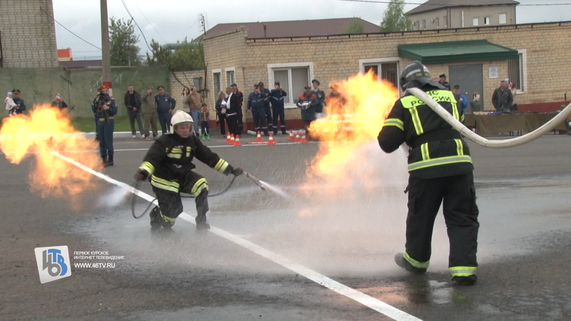 Курск спасатели 375 лет 27.04.24