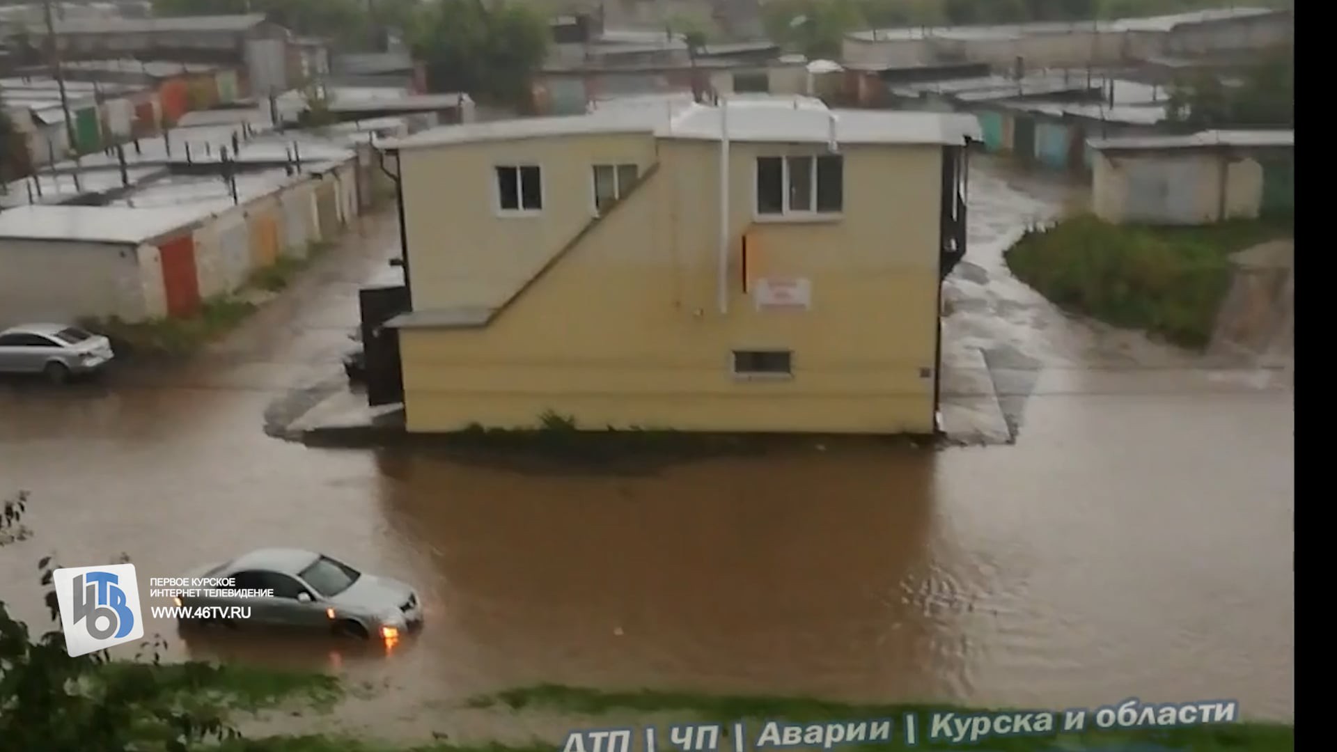 Потоп в Курске 17.07.18